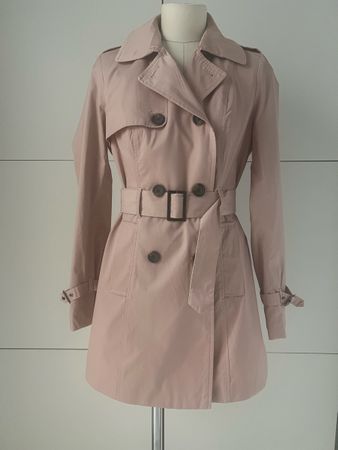 Zero Damen Trenchcoat – Rosa / Blush 36
