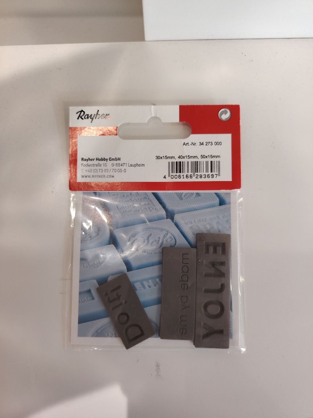 Rayher Stempel: tampon a savon// stampel seifen – Neu und originalverpackt aus St Gallen von pat_t76j 1