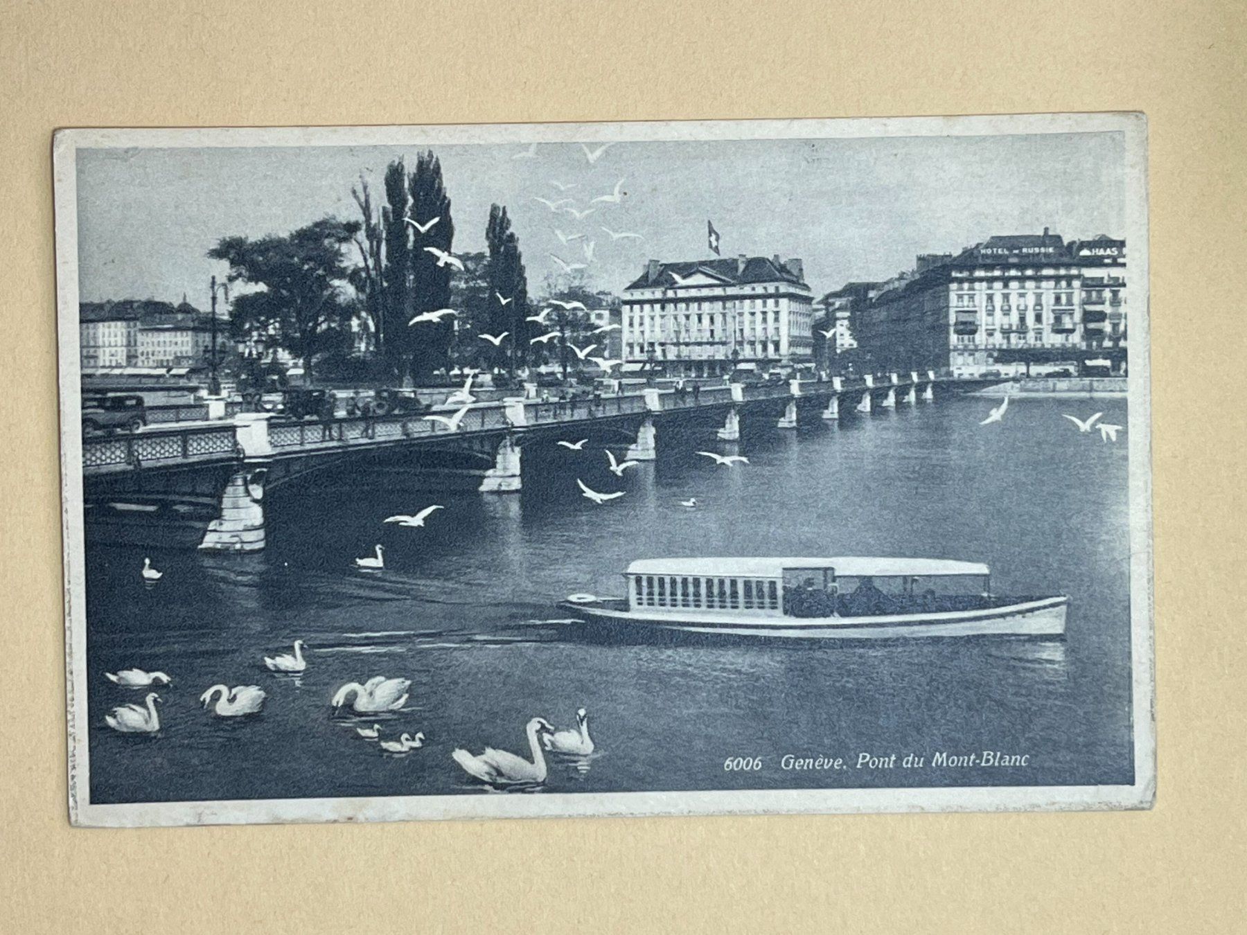 Cartoline postali: Genève, Pont du Mont-Blanc – Usato da Steg VS venduto da danwer74