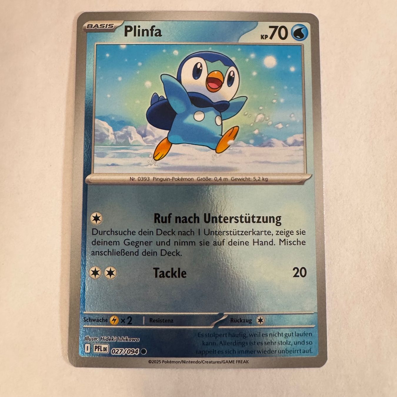 Pokémon Carte collezionabili: Pokémon PFL - Plinfa - 27 / 94 - DE – Nuovo (secondo la descrizione) da Staad SG venduto da miaCards