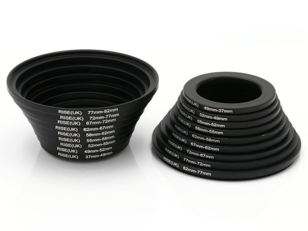 Unità & Adattatore: 18 STEP UP/DOWN RINGE - FILTER - ADAPTER - FILTERRINGE – Nuovo e nell'imballaggio originale da Kriens venduto da swissgadget 2