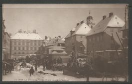 Carte P ( La Chaux-de-Fonds / Place Neuve et  Marché )