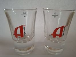 2 Appenzeller Schnapsgläsli, 2cl,