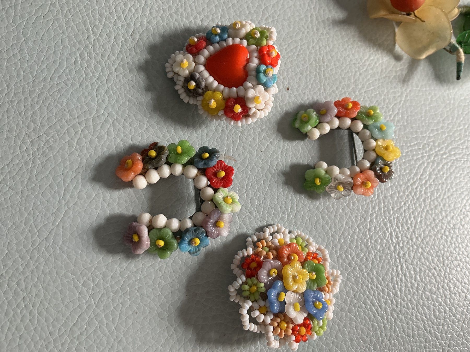 Gablonzer Broches & Aiguilles: Gablonzer Broschen Blumen-Set – D'occasion à Wettingen par Andres54 2
