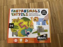 NEU/OVP: Montessori Spiel/ Fantanimali Tattilli von Headu