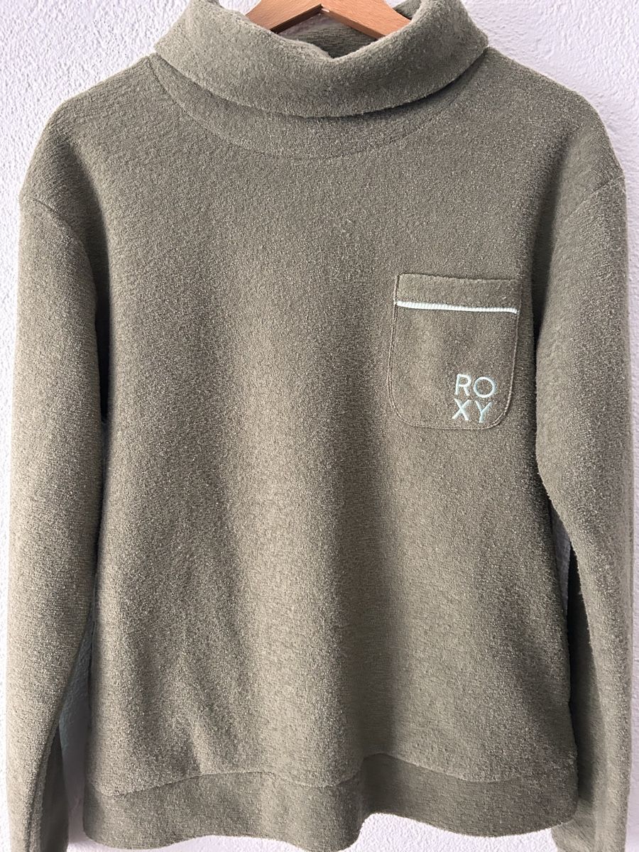 Roxy Pulls & Sweat-shirts: Roxy Fleecepullover Damen Gr. M, Olivgrün – D'occasion à Brunnen par luc_8fgh