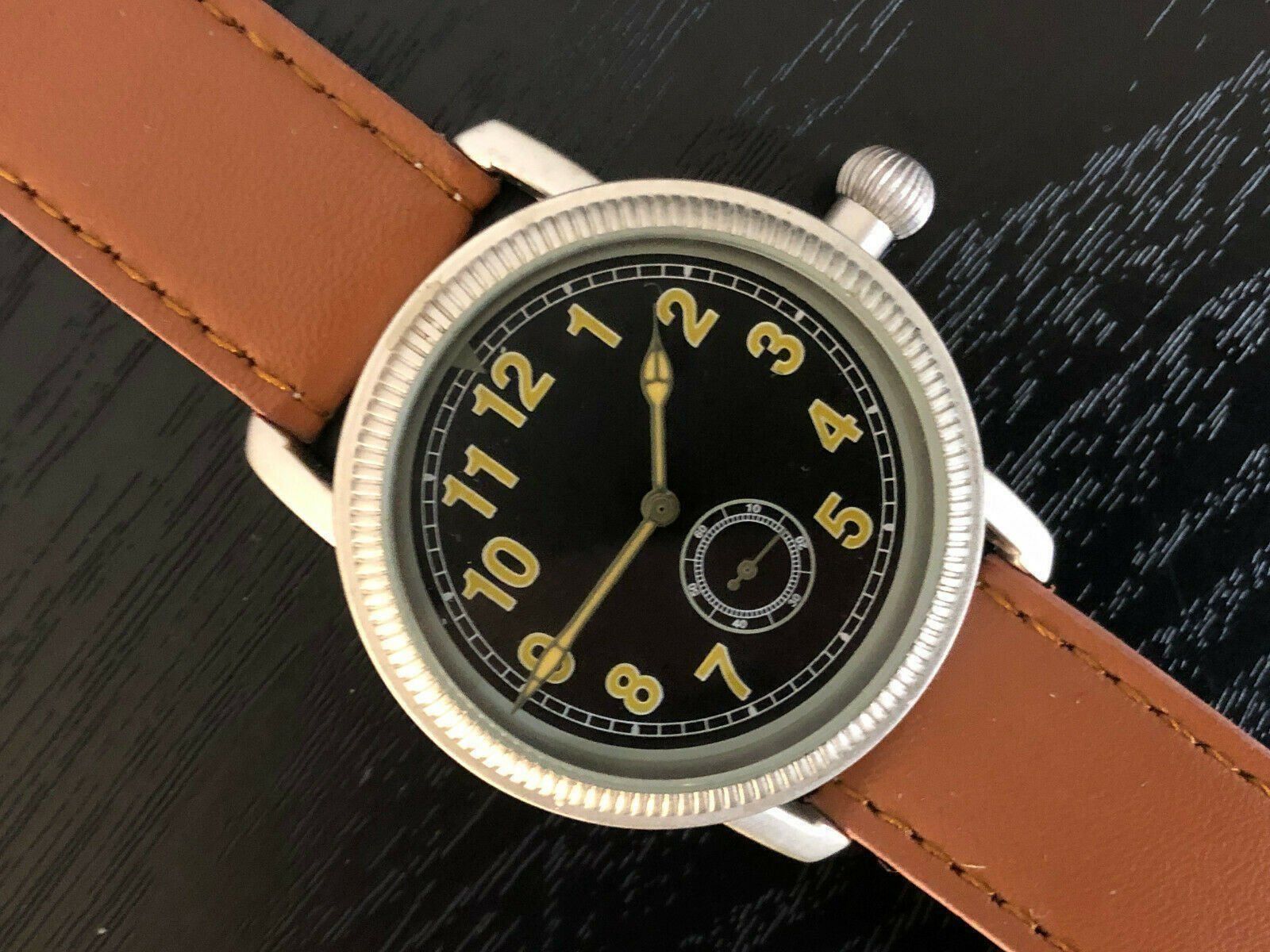 Orologi: Fliegeruhr Handaufzug – Nuovo (secondo la descrizione) da basel venduto da Vulcanus 1