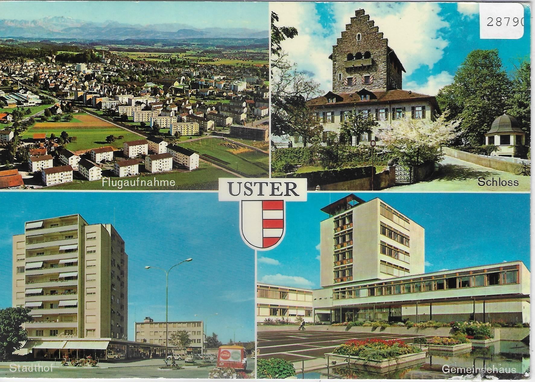 Cartes postales: Uster - Multiview – D'occasion à Ettingen par Kartenplanet