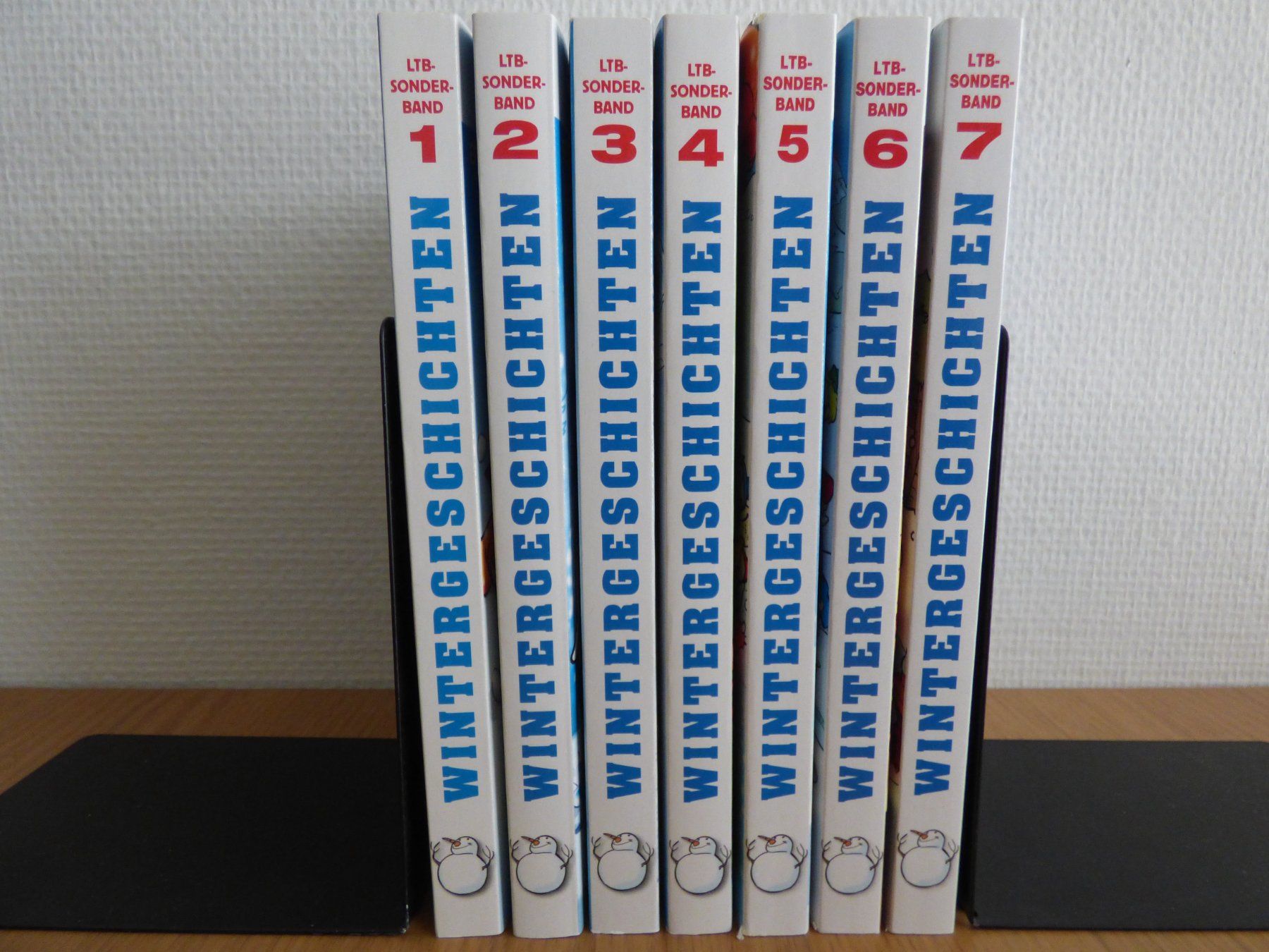 Fumetti: LTB   Wintergeschichten Nr. 1-7 – Usato da Zürich venduto da guschti1886