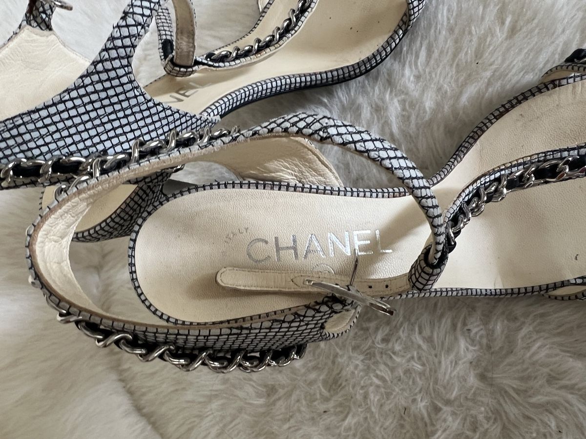 Damenschuhe: Sandales Chanel taille 38 – Gebraucht aus Lutry von roxypoxy 4