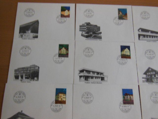 Alle Briefmarken: Bauten 1978 – Gebraucht aus Passugg von alboschetto 4