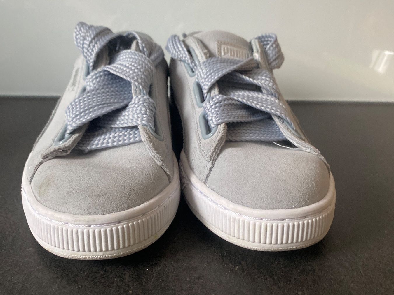 Puma Scarpe da donna: PUMA SUEDE Schuhe/Sneaker GR.37 hellblau/grau neuw. – Nuovo (secondo la descrizione) da Frauenfeld venduto da Boldi46 6