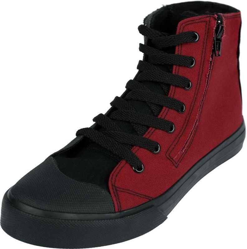 Scarpe da uomo:  Sneaker high schwarz/grau/rot  – Nuovo e nell'imballaggio originale da Oftringen venduto da sweden03
