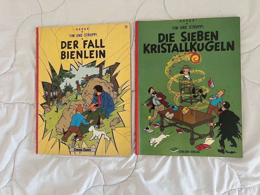 Comics: 4 Tim und Struppi Comics Konvolut – Gebraucht aus Steinach von Momoco