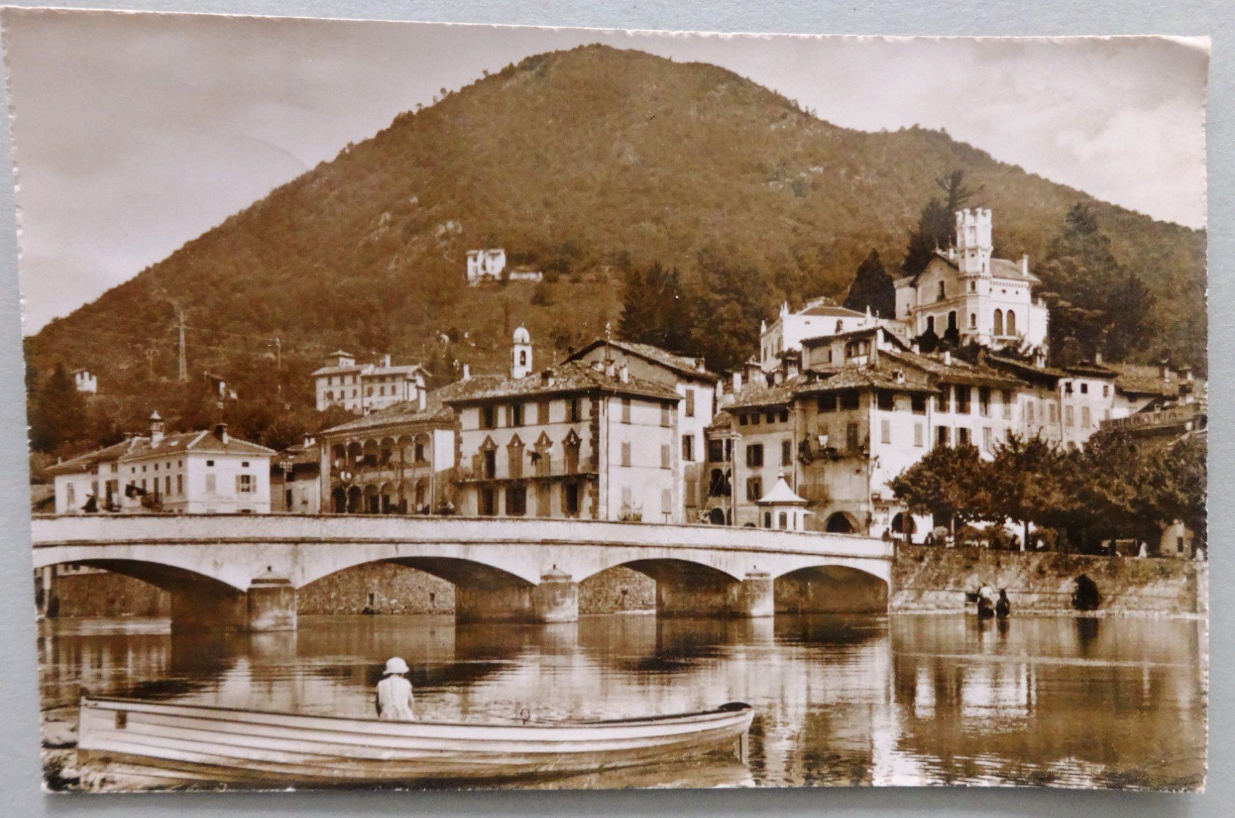 Ansichtskarten: Ponte-Tresa, Lago di Lugano – Gebraucht aus Fétigny von Billy2miny