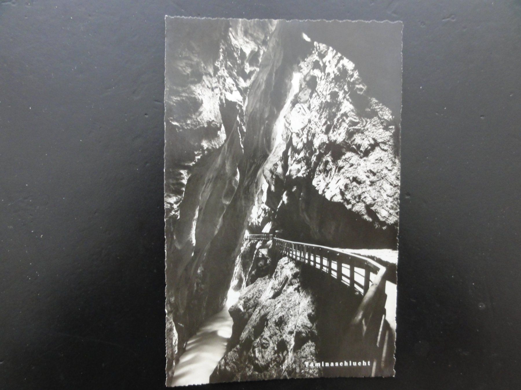 Cartoline postali: Antike Postkarte Taminaschlucht – Nuovo (secondo la descrizione) da Abtwil SG venduto da mutts1