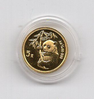 Tutti le monete: (2409) China, 5 Yuan, pp, Panda 1995, pp – Usato da Rüthi (Rheintal) venduto da erdnuessli1