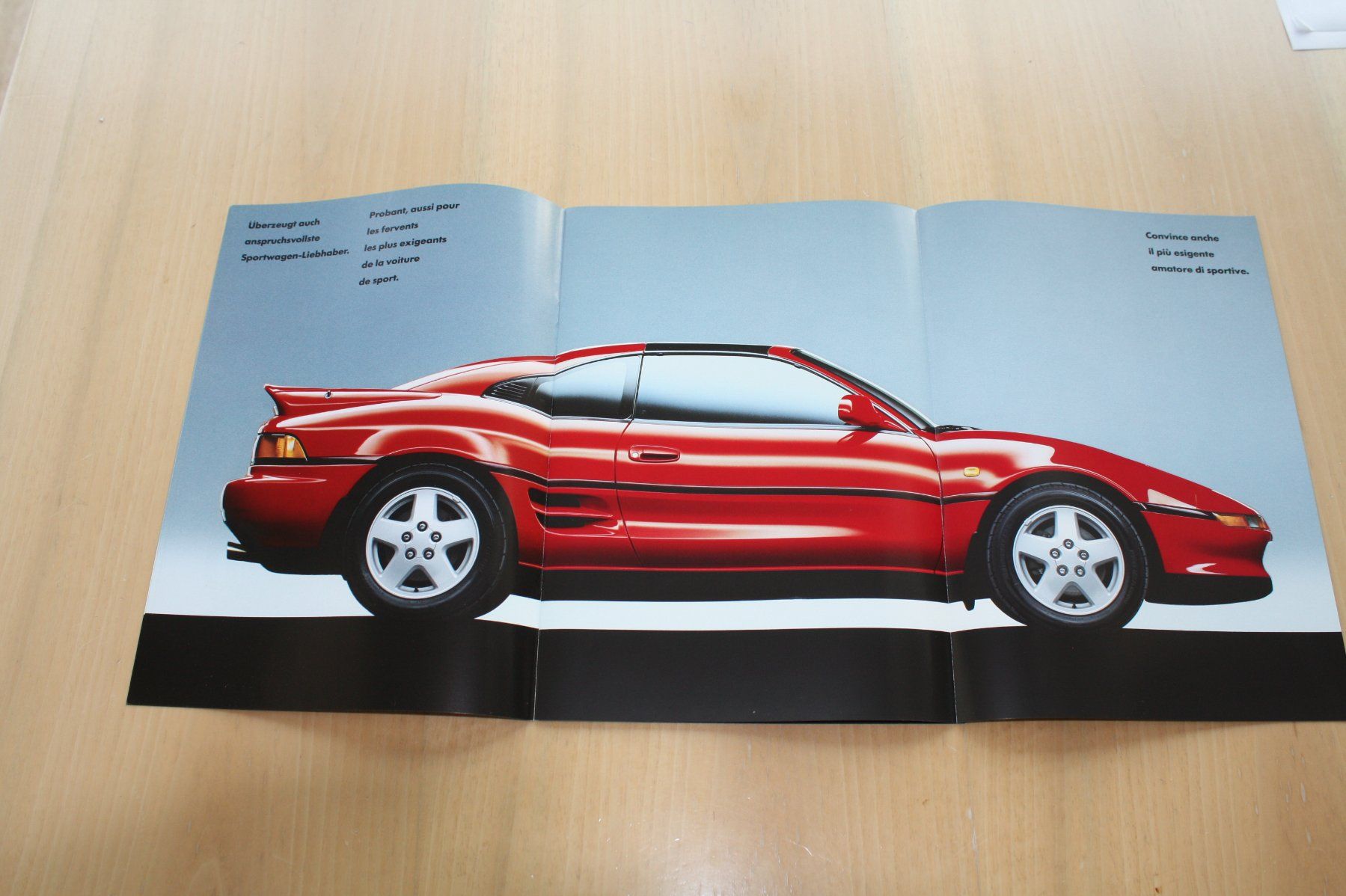 Toyota Documenti: Toyota MR2 Prospekt CH Prospekt 1992 – Usato da Wikon venduto da erwin400 2