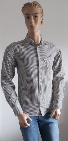 Neues Aemkei Herren Hemd Gestreift, Grösse S