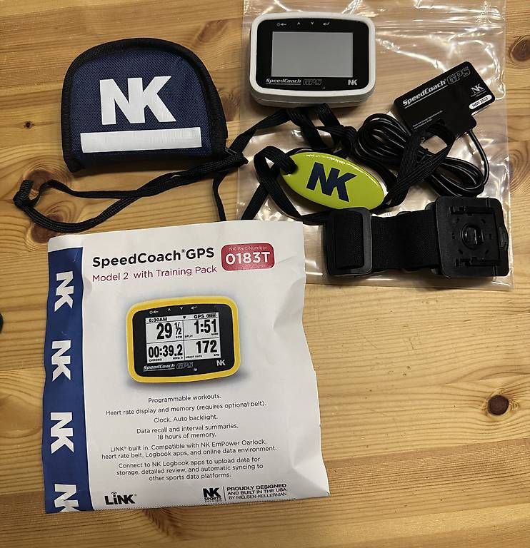 Messen: NK SpeedCoach® GPS Model 2 inkl. Training Pack – Gebraucht aus Meilen von