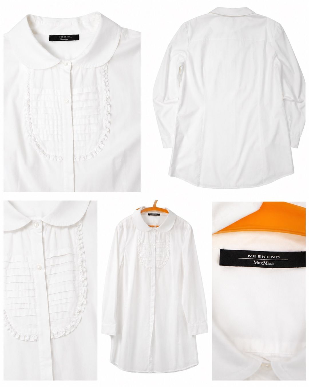 Max Mara Tuniche: Tunika / lange Bluse / Rüschenbluse / Max Mara – Usato da Ascona venduto da Buisy81