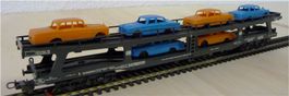 DB Autotransportwagen mit Autos
