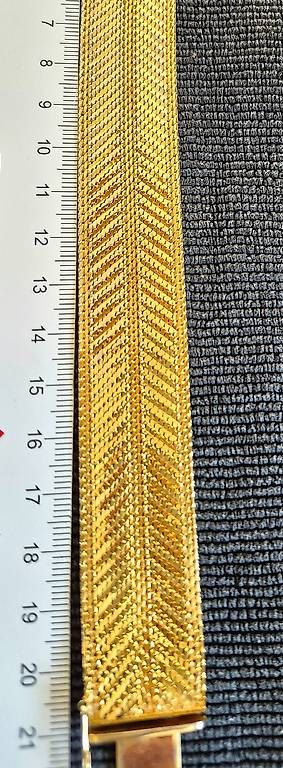 Bracciali & Braccialetti: Goldarmband "Milanaise" Vintage – Usato da Schaffhausen venduto da robuco 1