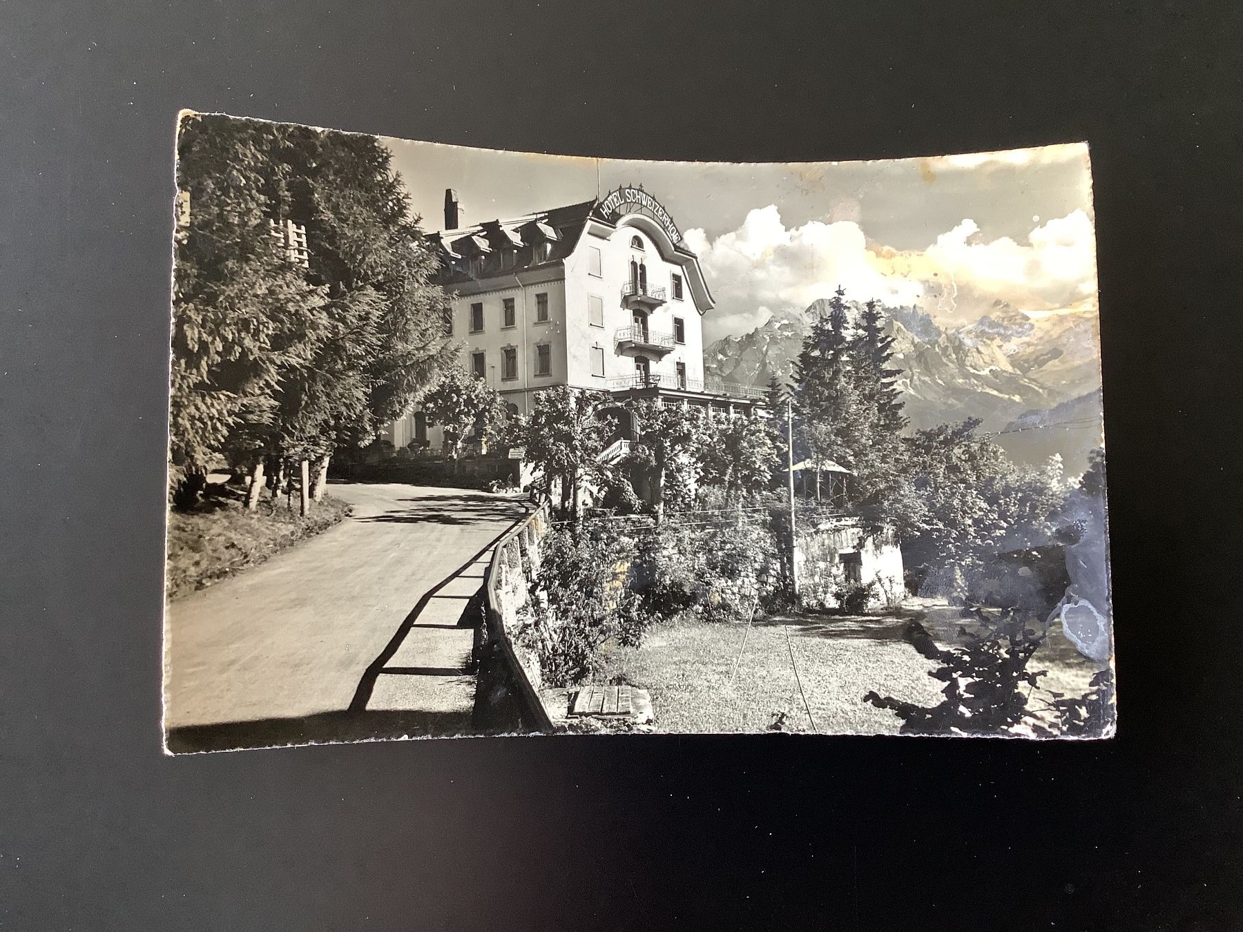 Cartoline postali: Hotel Schweizerhof Hohfluh 1943 – Usato da Bassersdorf venduto da F-104fan