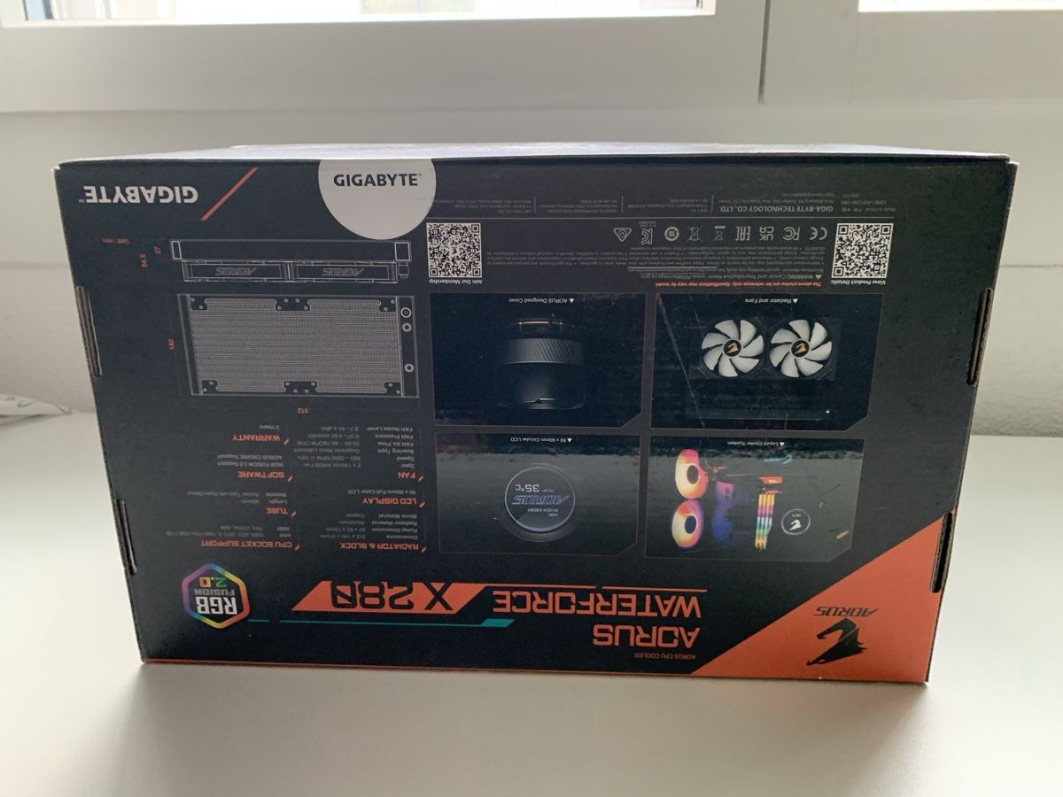 PC: CPU Wasserkühler Gigabyte Aorus Waterforce X 280 NEU" – Nuovo e nell'imballaggio originale da binz venduto da louloubel 5