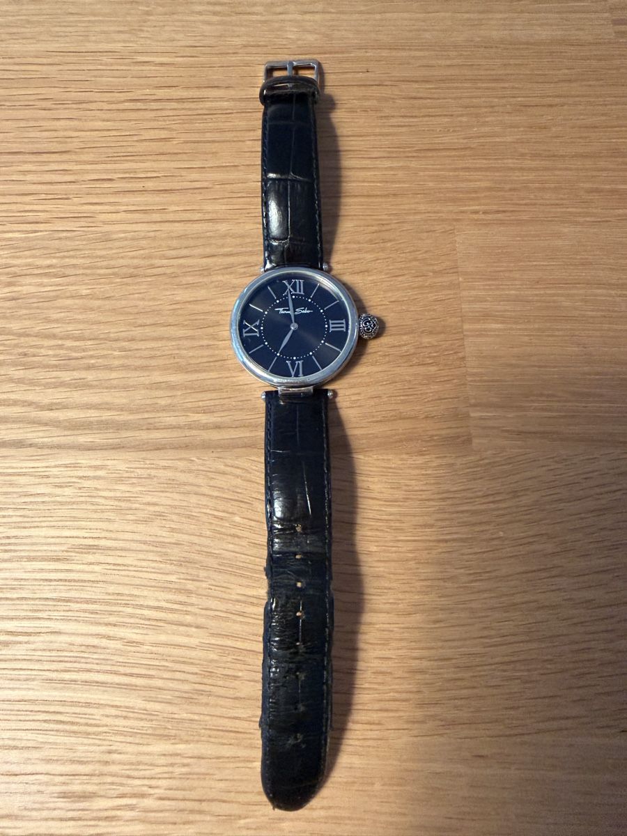 Thomas Sabo Orologi: Thomas Sabo Uhr mit Lederarmband – Usato da Rorschach venduto da nan_8rts 2
