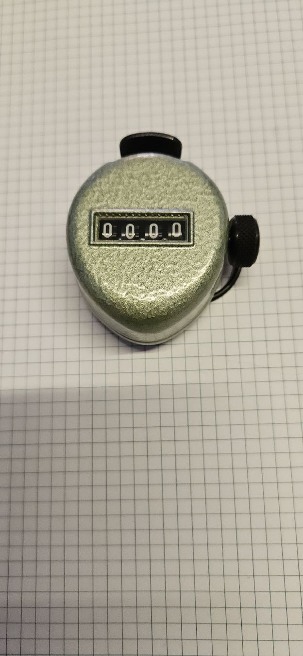 Misurare: Handstückzähler Metall – Nuovo e nell'imballaggio originale da Nürensdorf venduto da salibeer