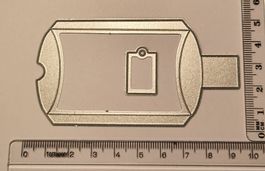 Stanzform für "Mini-Pillow-Box"