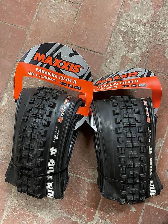 Pneu VTT arrière Maxxis Minion DHR II Plus EXO Protection 3C Maxx Terra Tubeless Ready