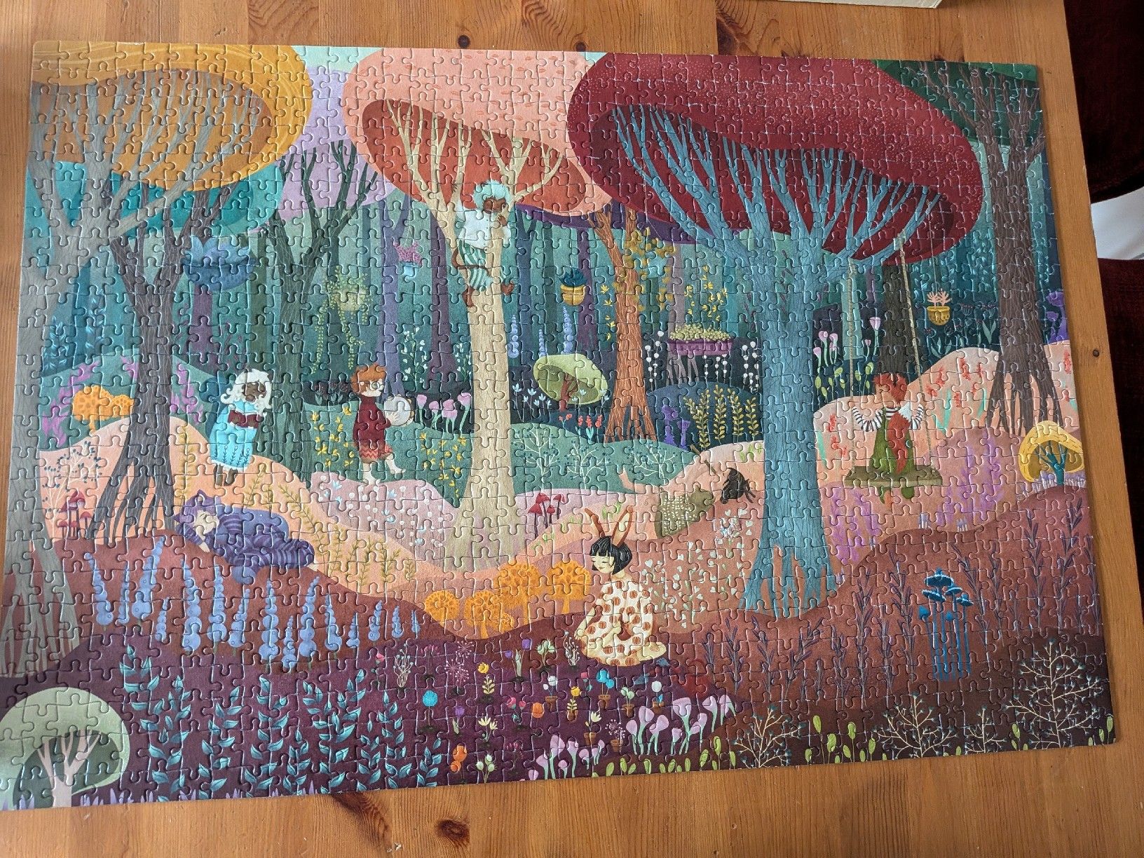 Puzzles: Puzzle 1000 magical forest – Gebraucht aus Genève von Loloana 1