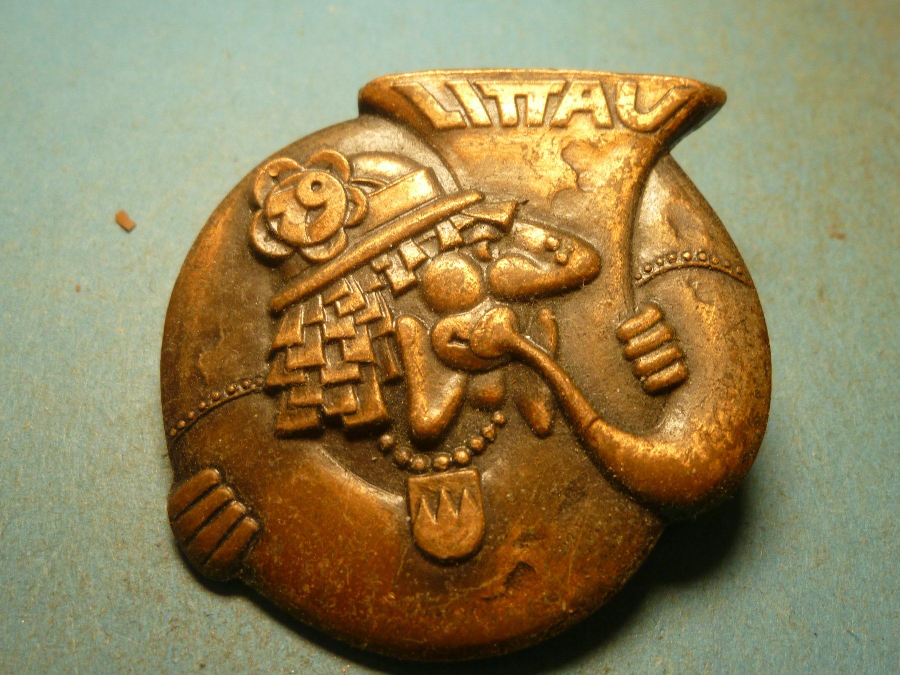 Plaketten & Abzeichen: LITTAU 1979 BRONZE – Gebraucht aus Ried (Muotathal) von Mandarin02