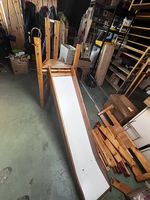 Flexa-Spielturm-Element Holz mit Rutsche