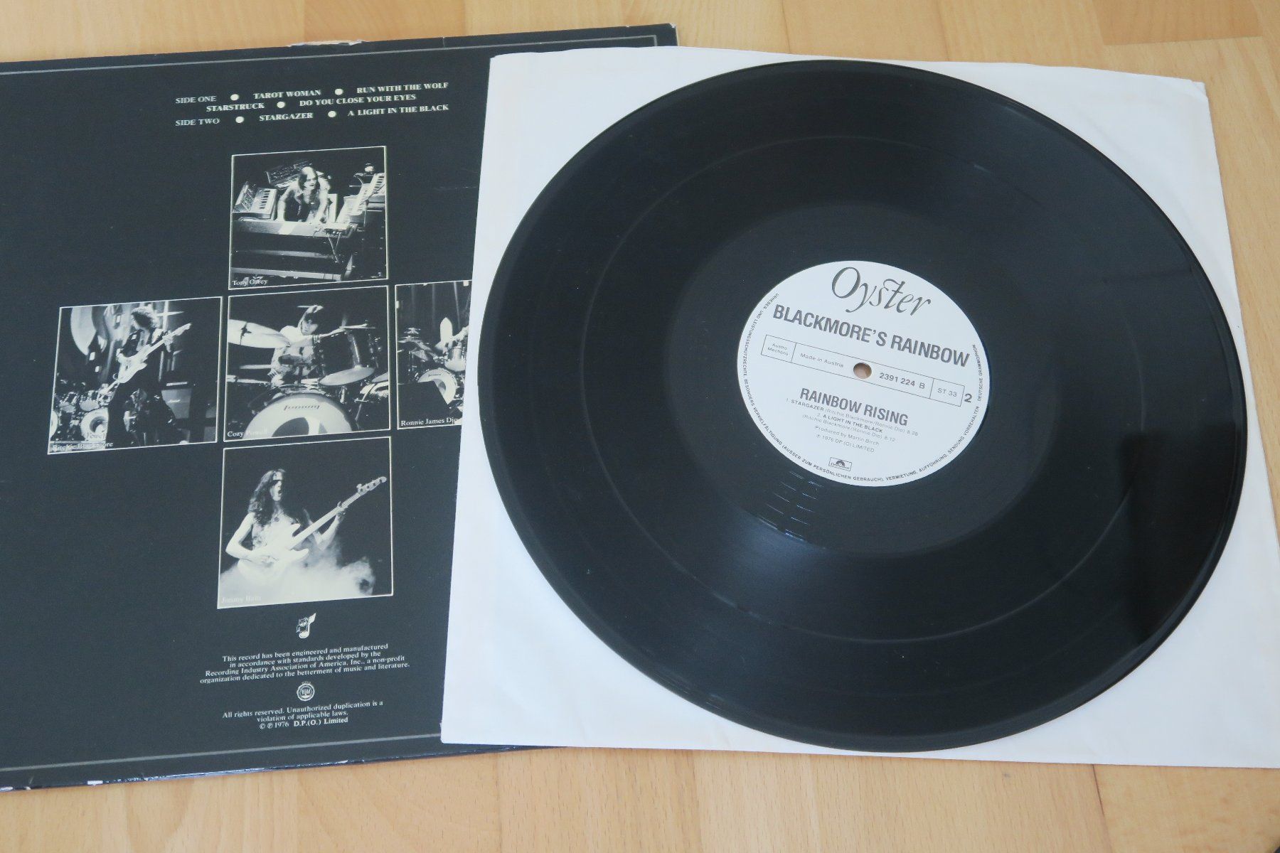 Schallplatten: Blackmore's Rainbow – Rising – Gebraucht aus Thun von Karibu70 3