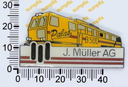 Pin Gleisbaumaschine B50D mit PALAS (bestes System in CH)
