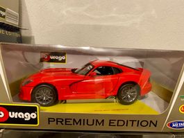 Modellauto Dodge Viper GTS 2013, Burago 1:18, Neu!