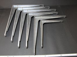 Regalträger /Schwerlast Konsolen, Aluminium, 6 Stk