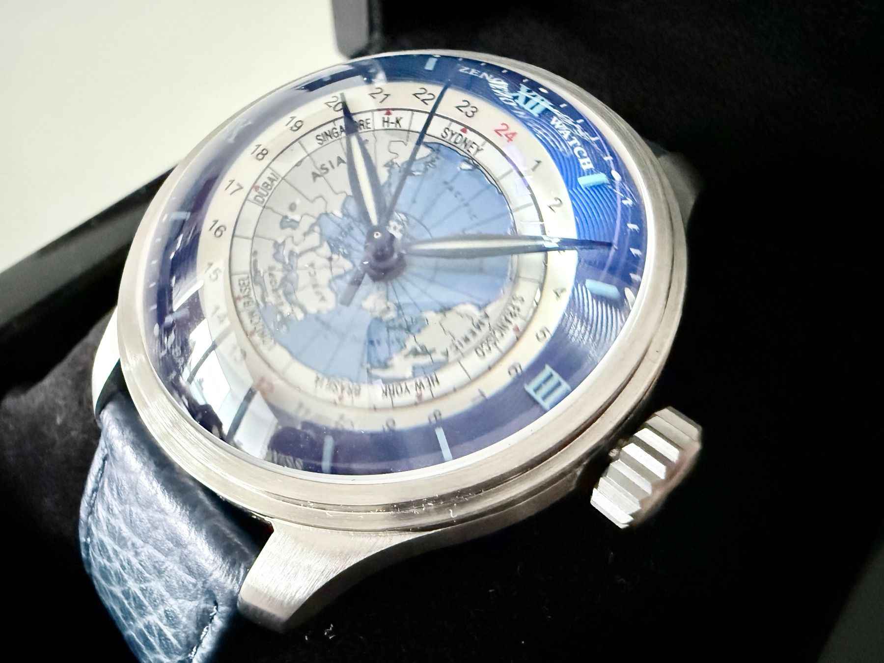 Zeno Uhren: ZENO OS Polar Worldtimer Automatic -Ltd.x/300 -SRP Fr.3998.- – Neu und originalverpackt aus Le Mont-sur-Lausanne von LycaGallery 1