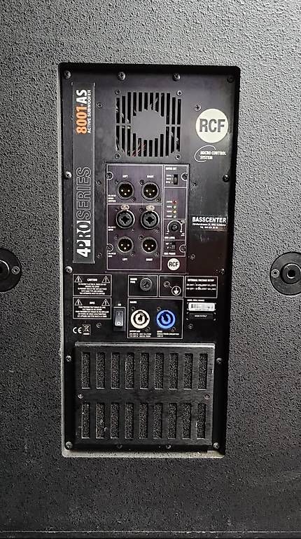 RCF Casse acustiche: RCF 4 PRO Anlage – Usato da Schlieren venduto da Basscenter 2