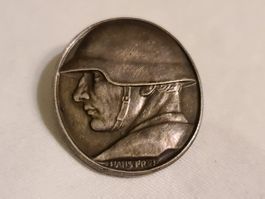 Anhänger Schweizerische Nationalspende 1918 Silber 800