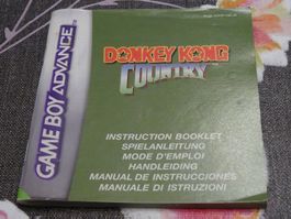 Anleitung zu Donkey Kong Country GBA