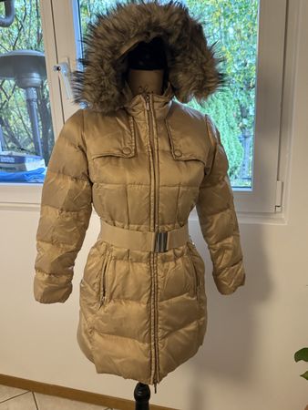 Doudoune fille Geox dorée, taille 140 (10 ans)