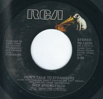 Springfield Rick: Don't Talk To Strangers 7"