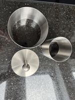2 x Edelstahl Dessertring