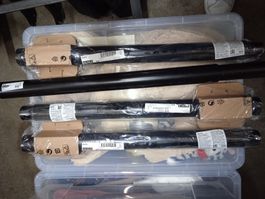 4 IKEA OLOV Tischbeine schwarz verstellbar neuwertig