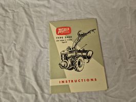 Instructions d'emploi AGRIA 2400