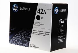 Original HP LaserJet 4240 / 4250 / 4350 Toner, Q5942A, 42A